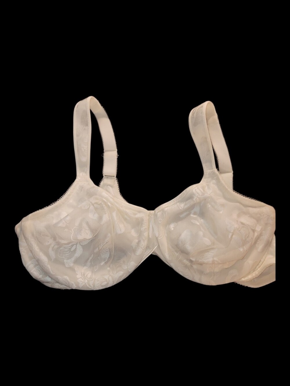Wacoal White Rose Print Underwire Bra 42C